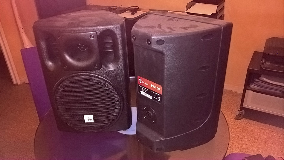 Photo : Enceintes   THE  BOX PRO PA 106