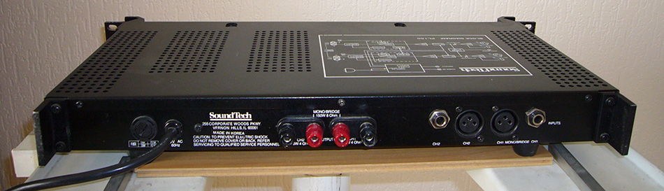 Photo : Ampli   Studio   Soundteck PL150 150w