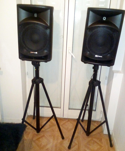 Photo : Audiophony       MT10A Enceintes amplifiees