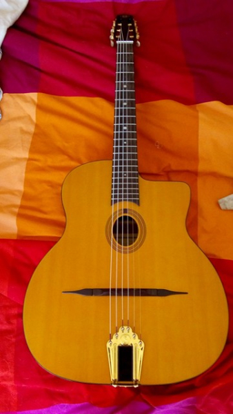 Photo : Guitare Manouche Gitane Cigano CG0
