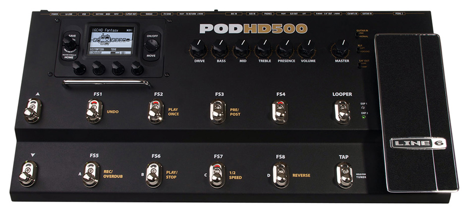Photo : Line   6   POD   HD500 Pedalier multi effets