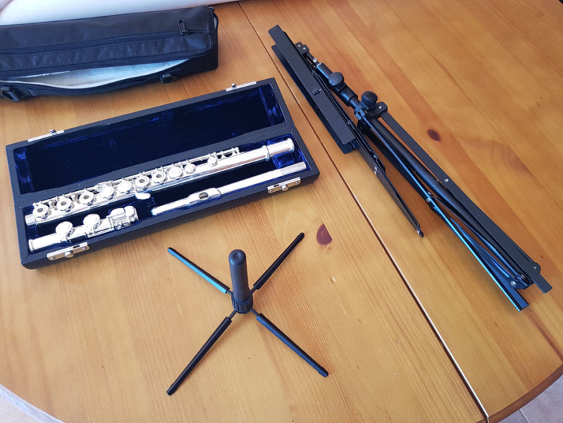 Photo : Flute    traversiere + boitier