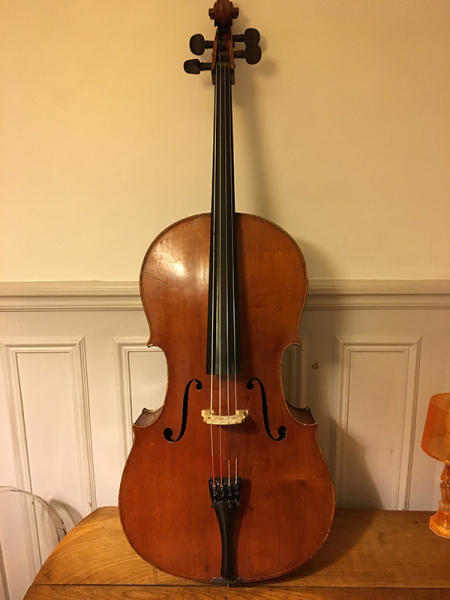 Photo : Violoncelle  4 4 J Gaillard Mirecourt 1820