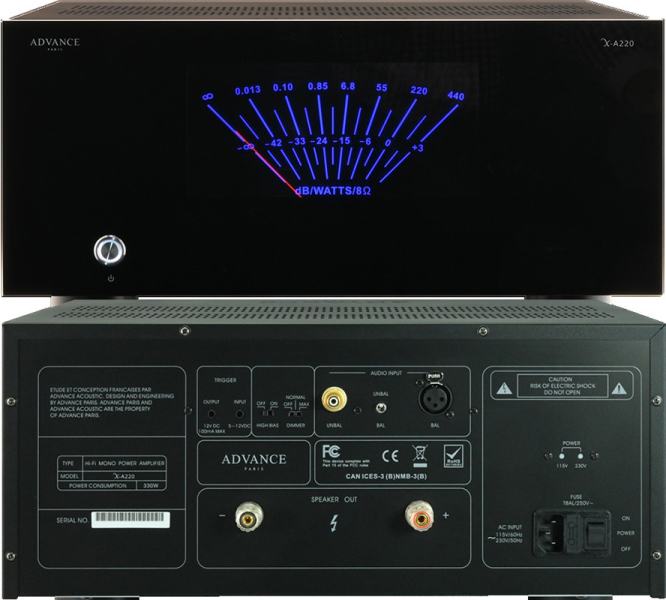 Photo : 2     Amplis     Advance Accoustic X A220 Mono