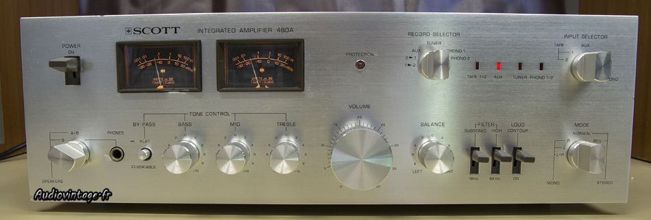 Photo annonce SCOTT            Integrated Amplifier 460A