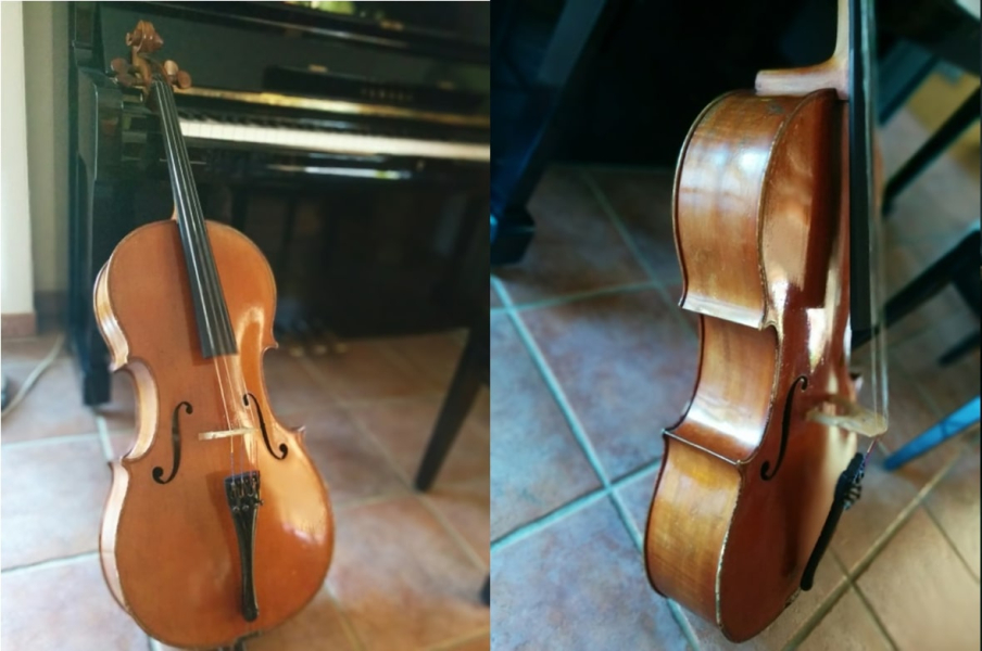 Photo : Violoncelle 3 4 Mirecourt de 1900