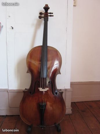 Photo : Violoncelle 4 4  Mirecourt luthier Marc Laberte