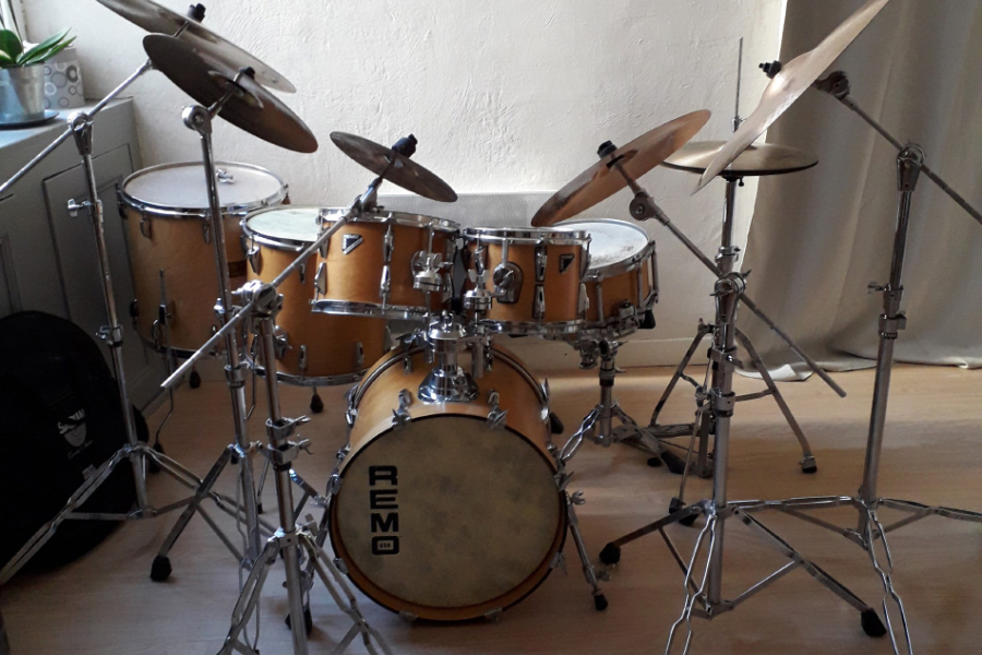 Photo : REMO            Matser Jazzette finition erable 99