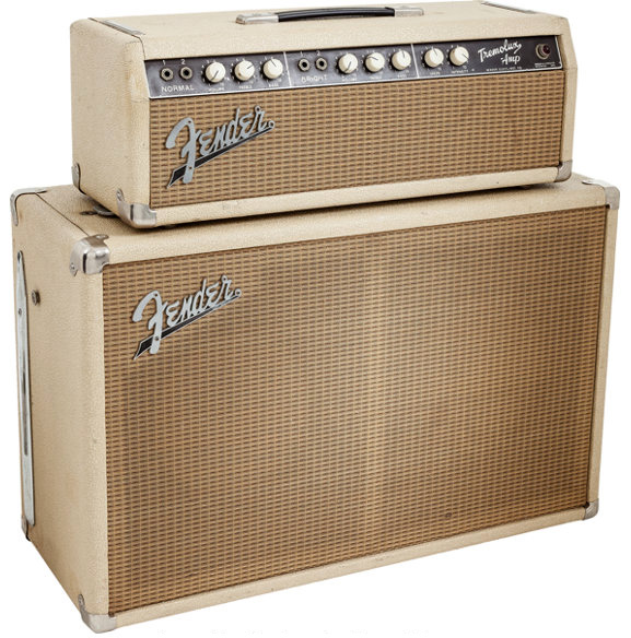 Photo : Ampli   Fender   Tremolux blonde de 1963 AB763