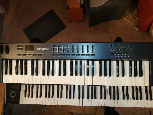 Photo : M  AUDIO  Oxygen 61