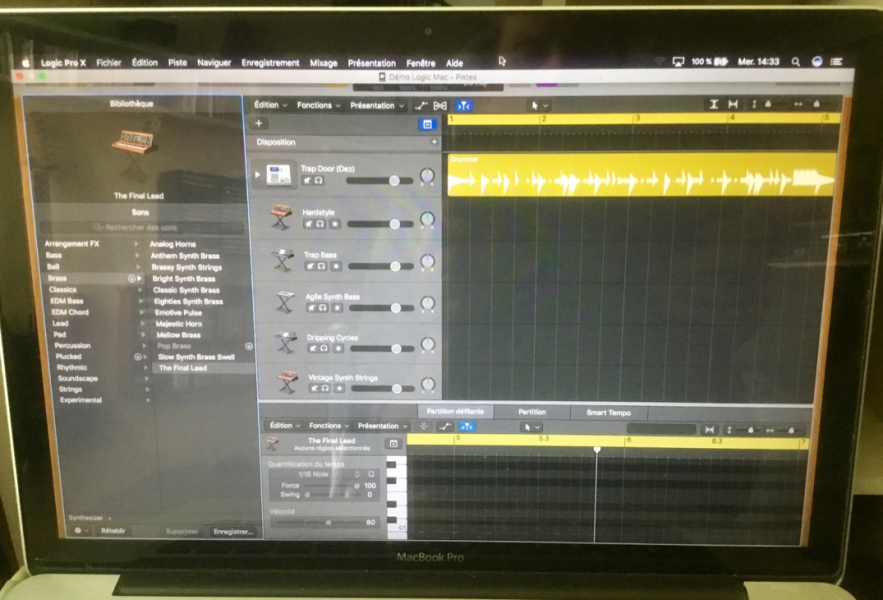 Photo : MacBook  Pro 15  pouces core i7 de 2011