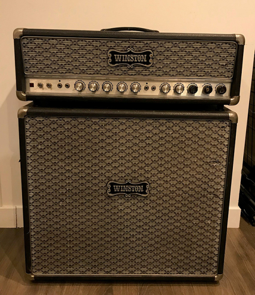 Photo : Ampli           WINSTON GA200 Vintage 1970