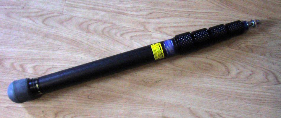 Photo : Perche   micro  prise de son Amb Quickpole QX550