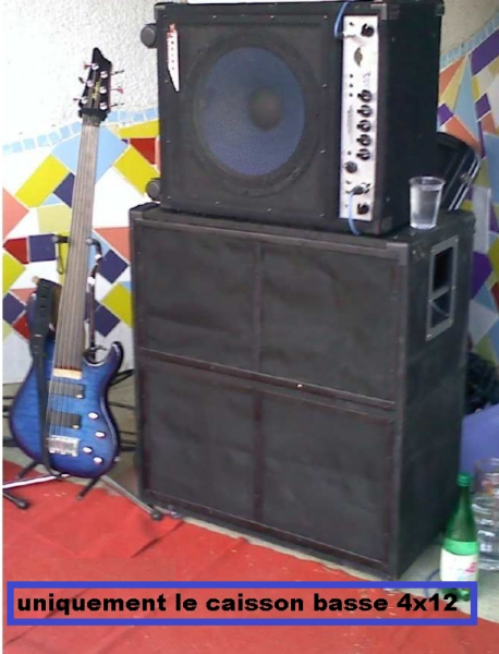 Photo : Baffle   Basse   4x12 DIY