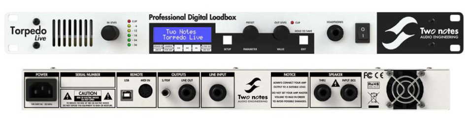 Photo : Two Notes Torpedo Live