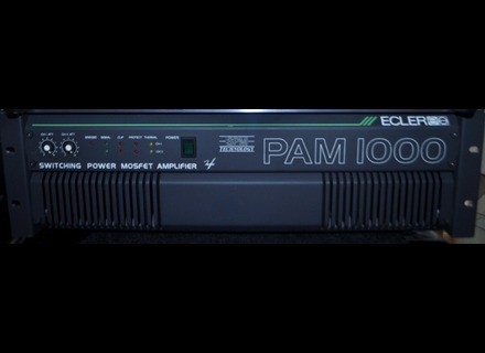 Photo : Ecler            Pam 1000