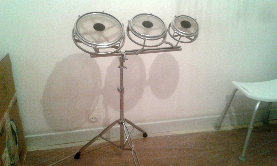 Photo : Rototom          batterie tomes