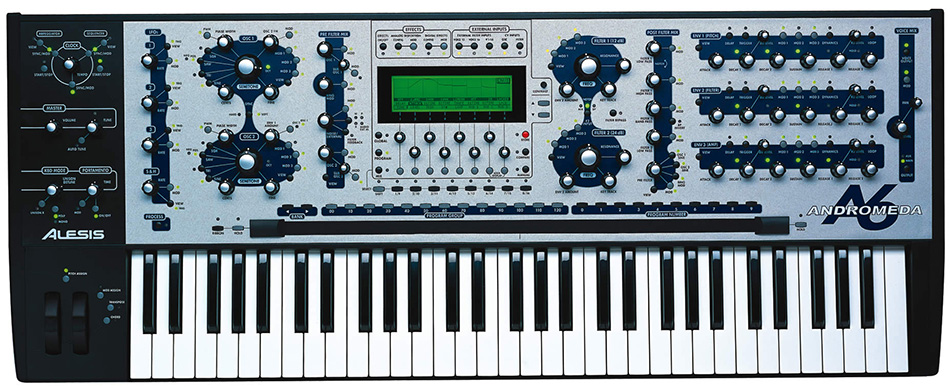 Photo : Alesis     A6    Andromeda synthetiseur