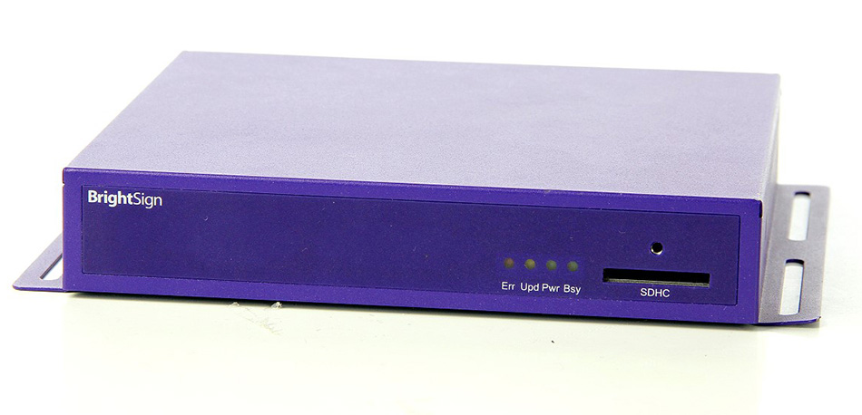 Photo : Video     HD     Player 110 Bright sign