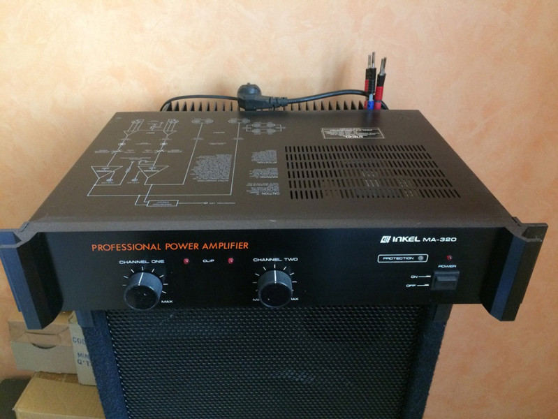 Photo : Systeme       sonorisation Inkel 200W + Yorkville