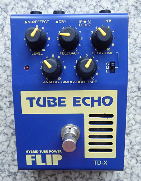Photo : Echo      a      lampes Guyatone Tube Echo TDXFlip