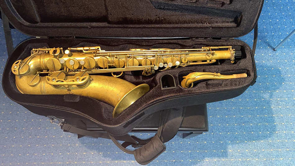 Photo : Saxophone Selmer Tenor mark vi