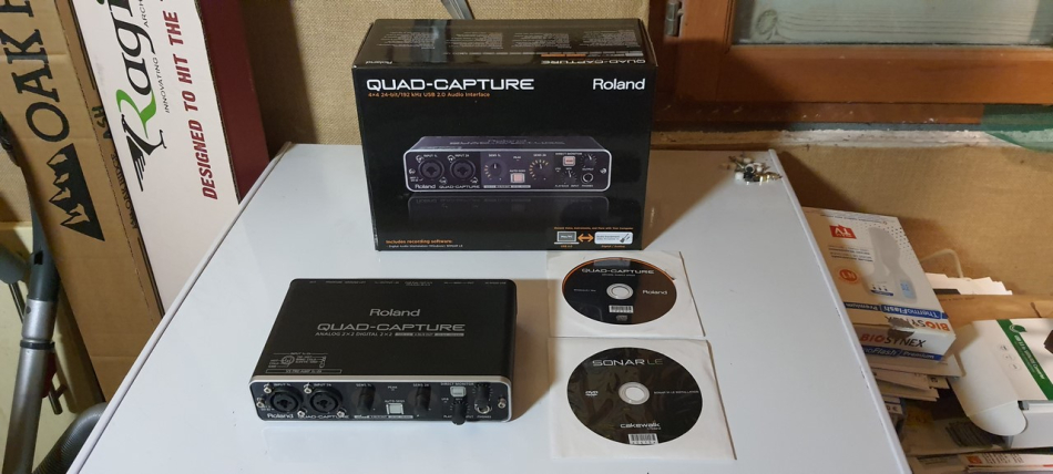 Photo : Carte    Son    Roland UA 55 Quad Capture