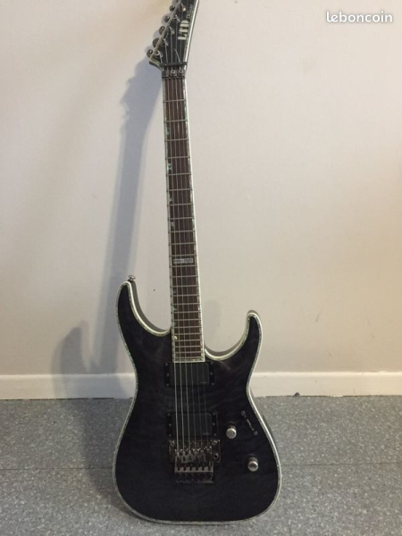 Photo : Guitare    LTD   MH1000 floyd rose + housse