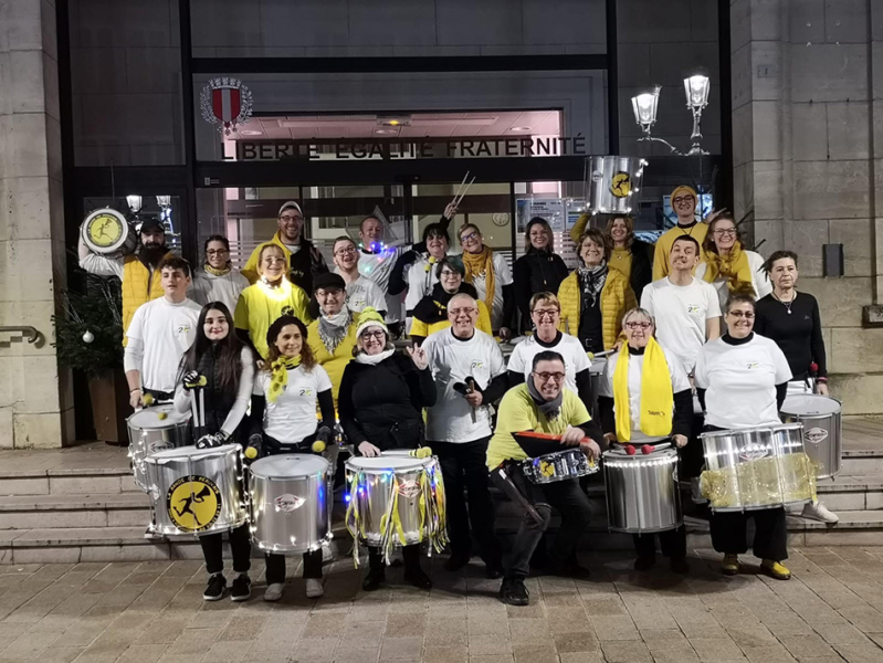 Photo : La bande de Beauvais groupe de Percussions