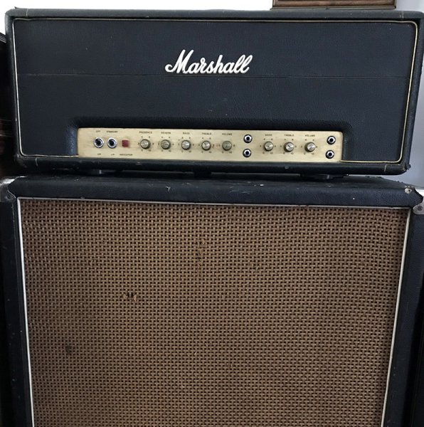 Photo : Marshall       Artiste 50W annee 1973