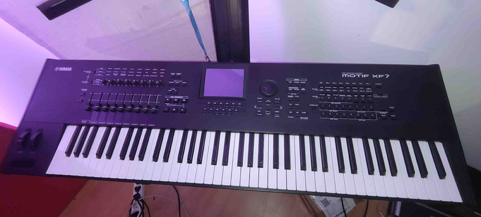Photo : Yamaha         MOTIF XF7