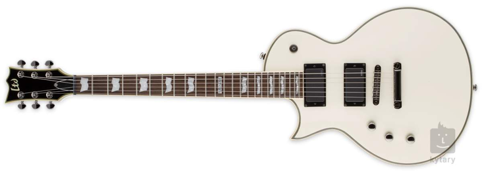 Photo : ESP   LTD   EC   401 OLYMPIC WHITE Gaucher