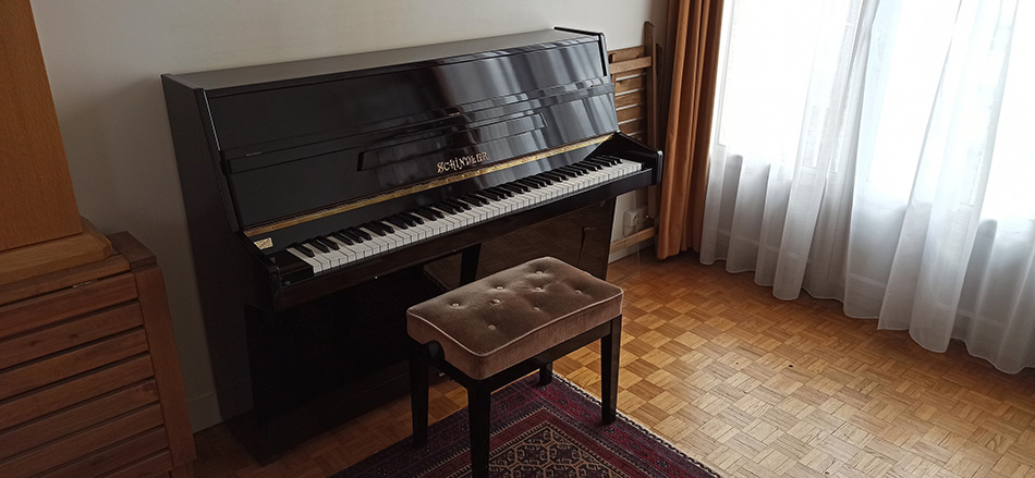 Photo annonce Piano   droit    Schindler