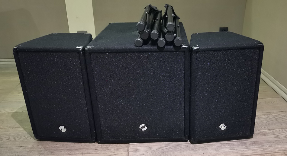 Photo : Enceintes   amplifiees ELO 800C  ELOKAN