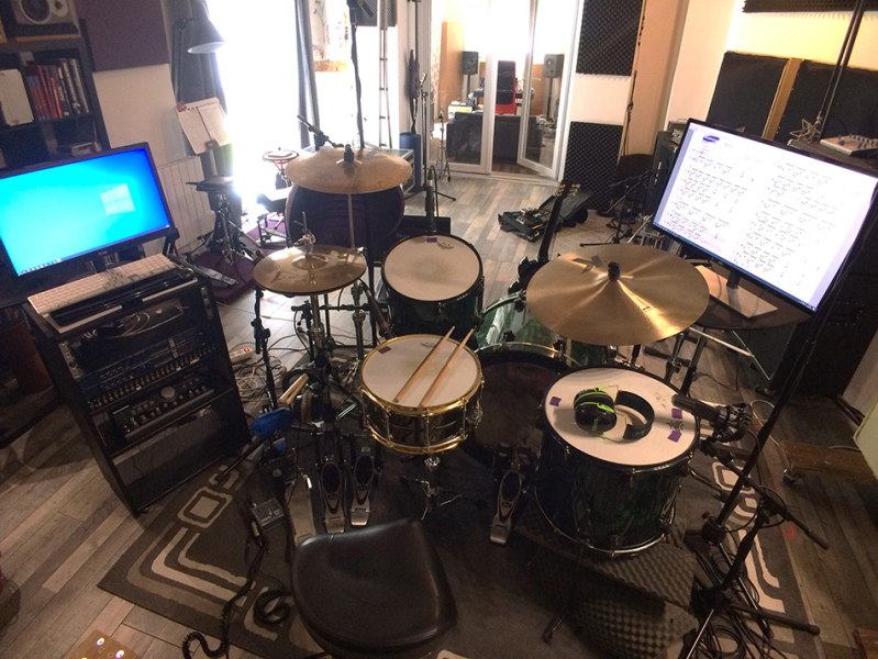 Photo : Batterie        Cours a Ecrosnes