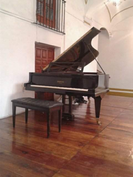 Photo : Piano a queue