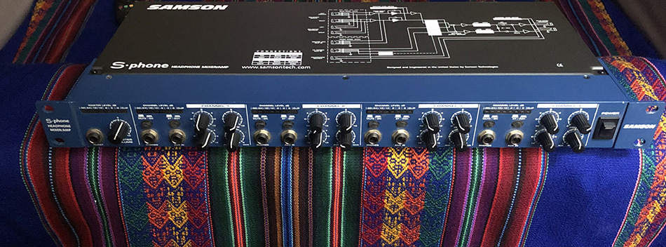 Photo : Amplificateur casques Mixer 4 canaux Samson 