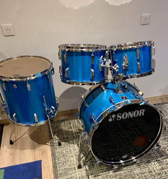 Photo : Futs            Sonor Batterie 1975