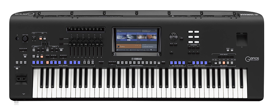 Photo : Yamaha   Genos   66 ou76 touches+amplification