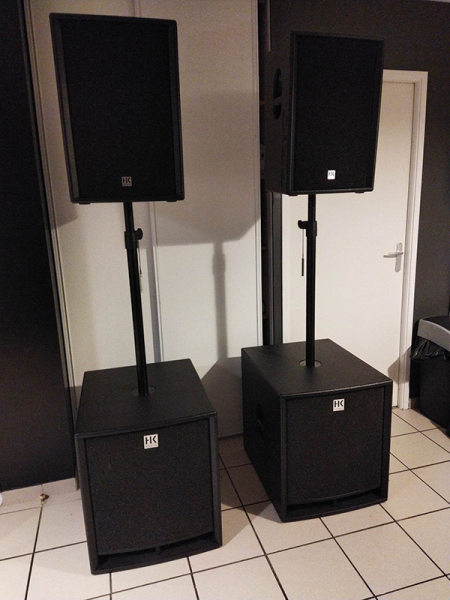 Photo : HK  Audio  PRO   18 + 2 PRO 12