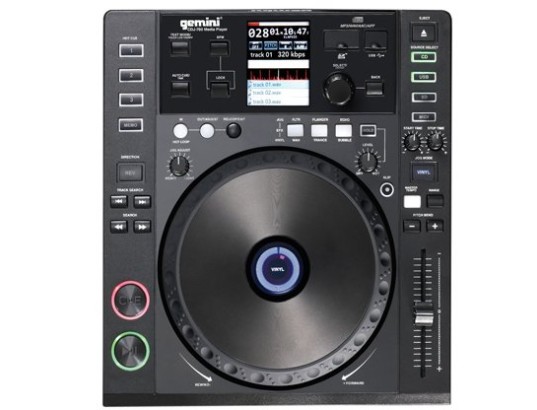 Photo : Gemini         CDJ700 Mediaplayer