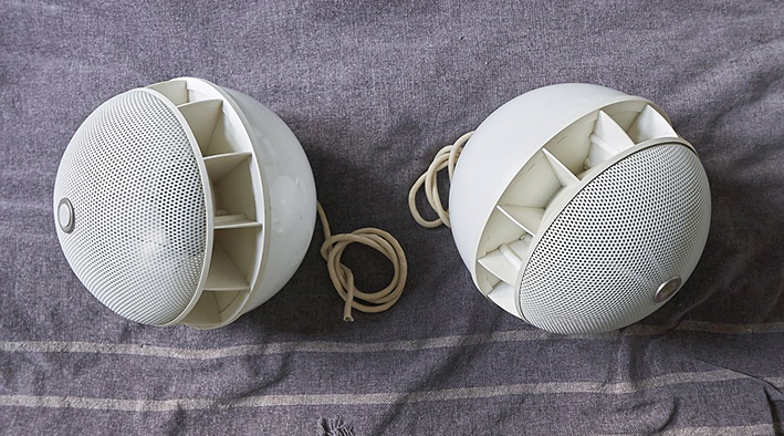 Photo : Haut parleur boule 2 voies Vintage HS KLS 10