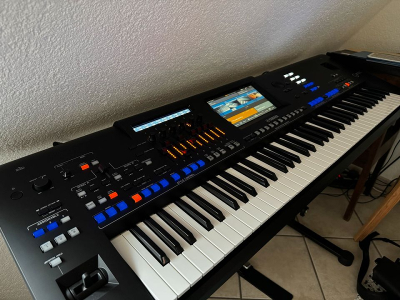 Photo : Yamaha   Genos   2 Clavier Arrangeur