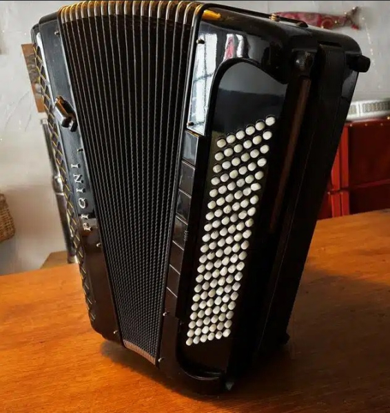 Photo : Accordeon        touche piano PIGINI