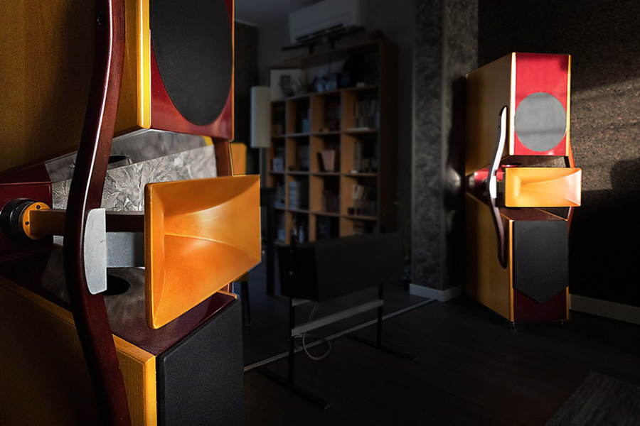 Photo : Enceintes      PRAME HR2 Vintage +100db