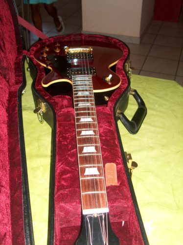Photo : Gibson Les Paul Custom shop Canddie appel red