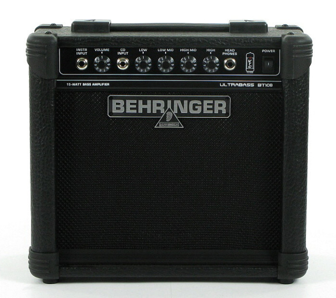 Photo : Behringer       ULTRABASS BT108 + Basse